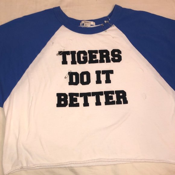 cropped jersey tee - Picture 2 of 3